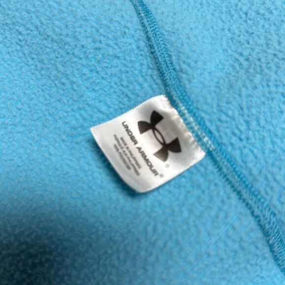 Under Armour Women’s Blue Design FullZip Jacket Size Medium - Picture 5 of 6